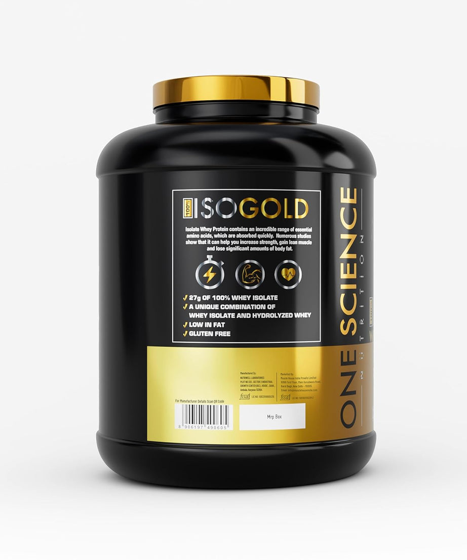 One Science Nutrition Iso Gold Cafe Mocha 2.27kg