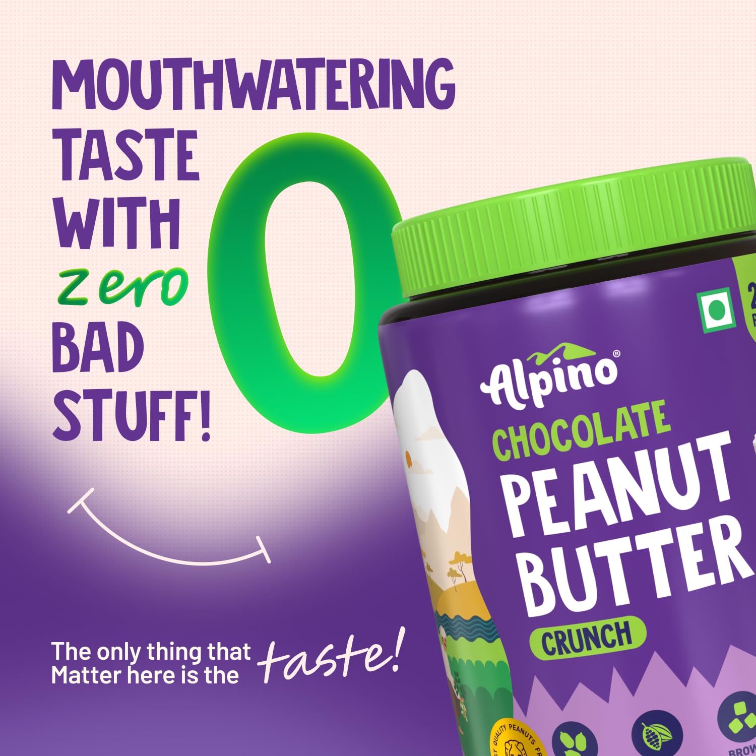 Alpino Chocolate Peanut Butter 1kg