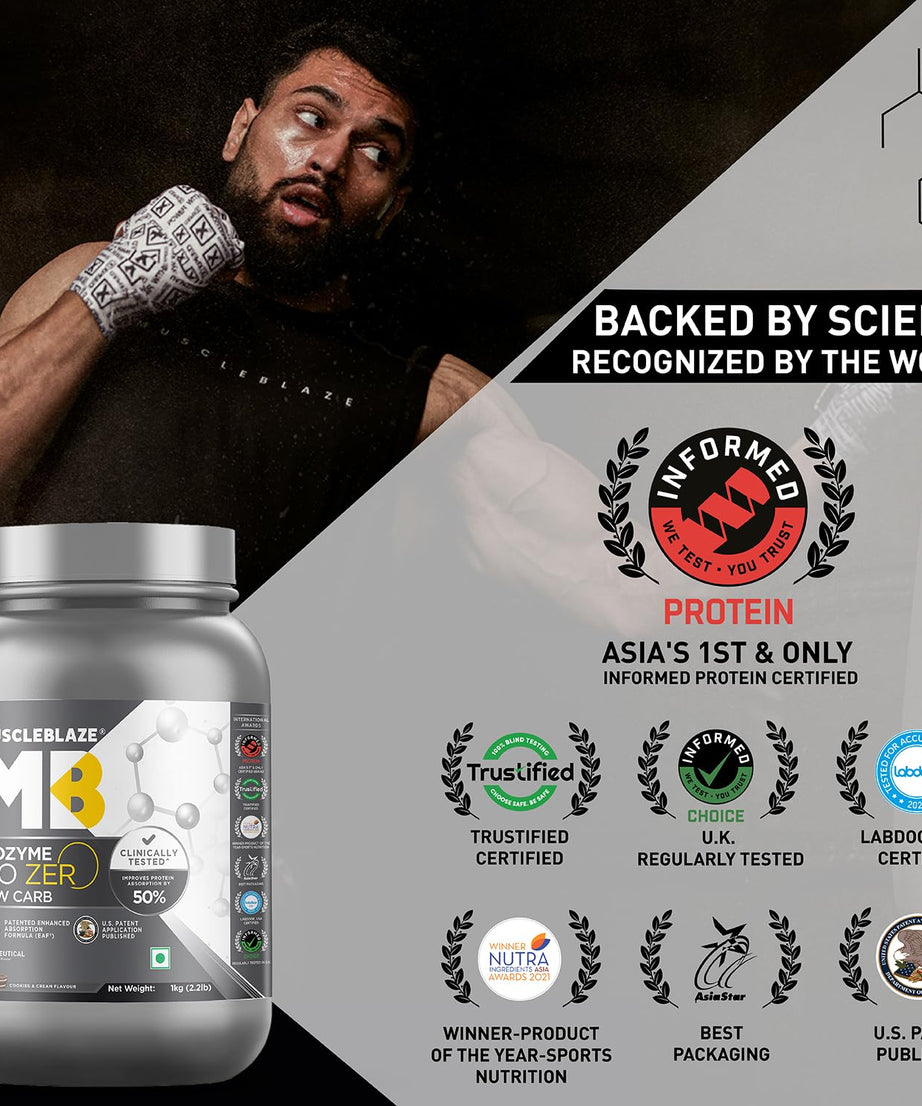 Muscleblaze Iso Zero Low Carb 1kg
