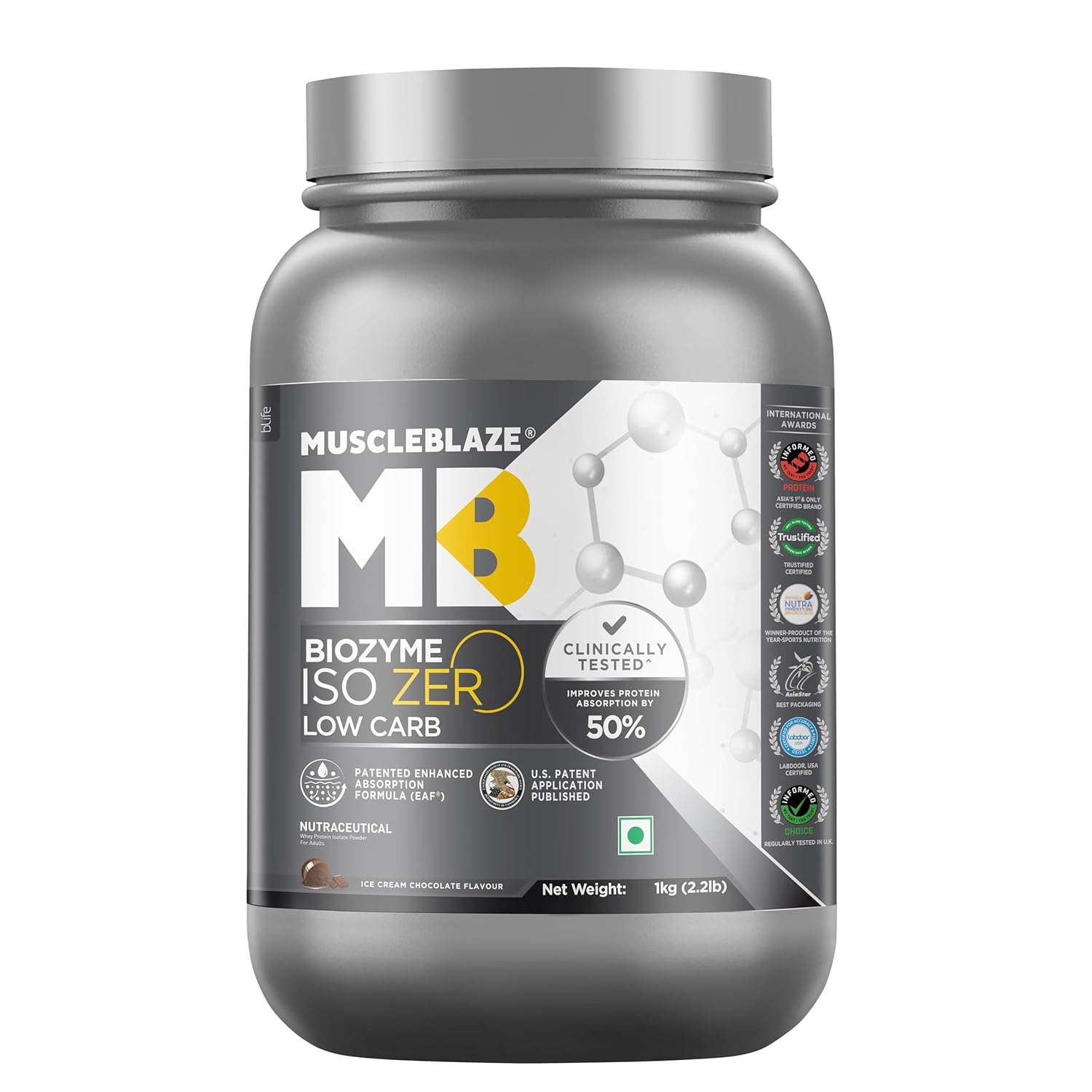 Muscleblaze Iso Zero Low Carb 1kg