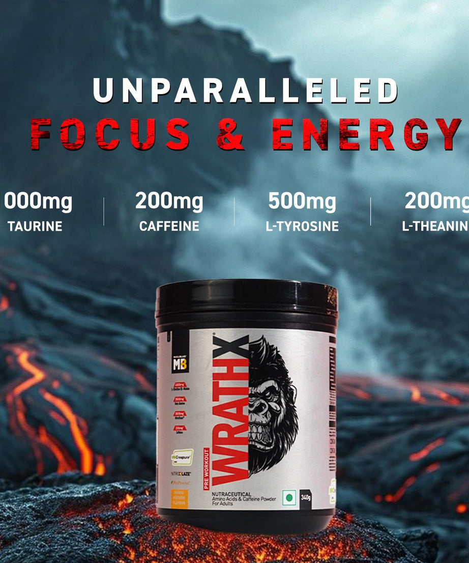 MB Wrathx Pre workout 340g