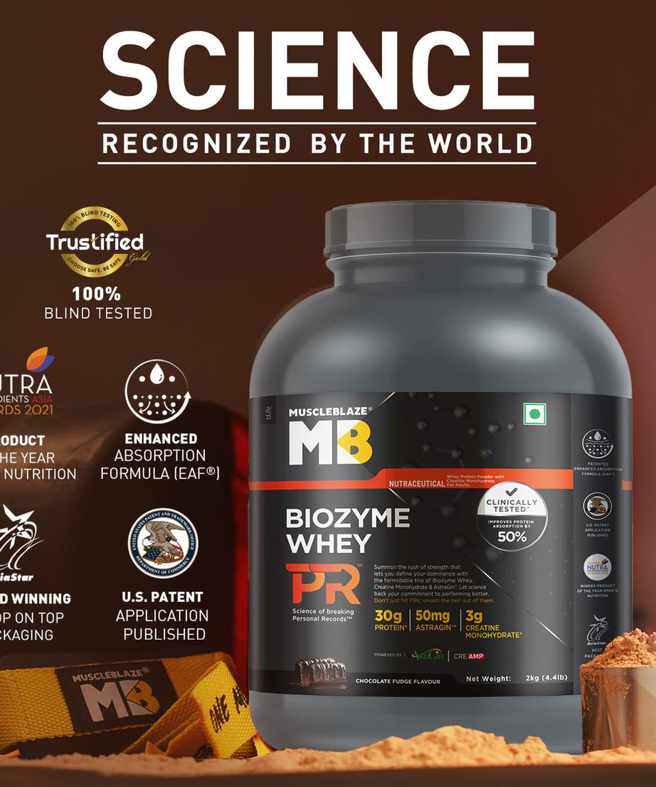 MuscleBlaze Biozyme Whey PR 2kg