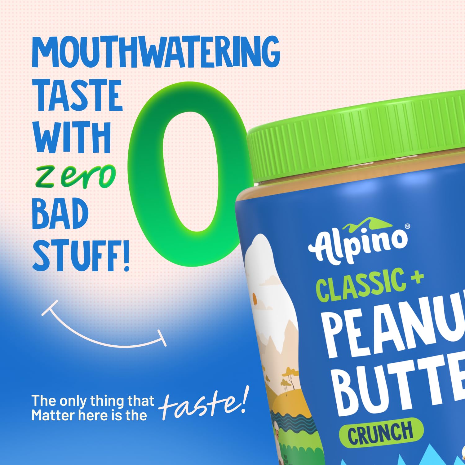 Alpino Classic Peanut Butter Crunch 1kg
