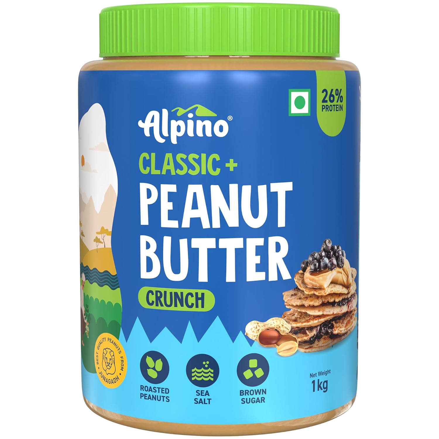 Alpino Classic Peanut Butter Crunch 1kg