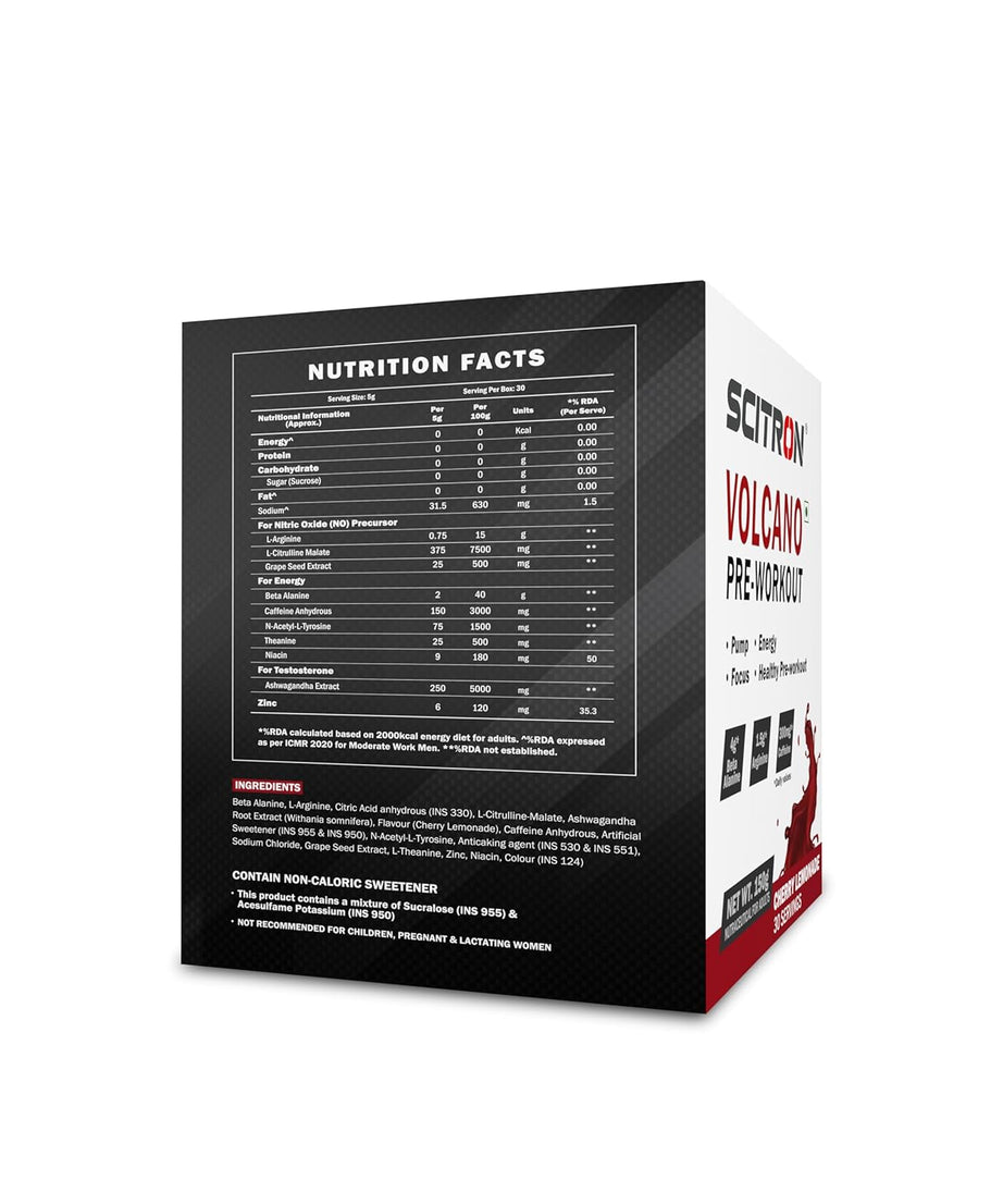 Scitron Volcano Pre Workout 150g