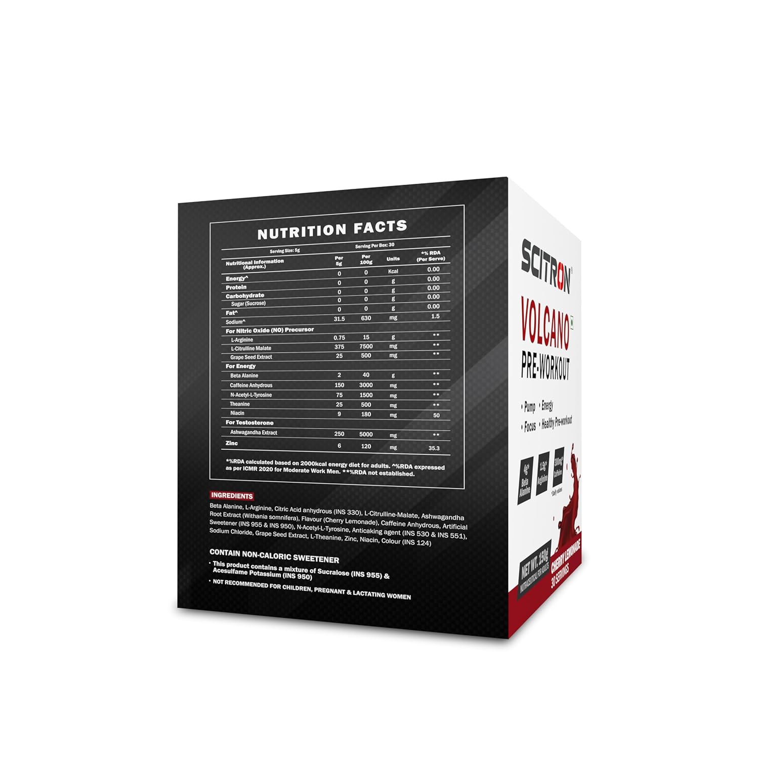 Scitron Volcano Pre Workout 150g