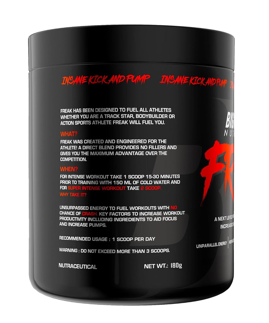 Bigmuscles Freak Preworkout 180g