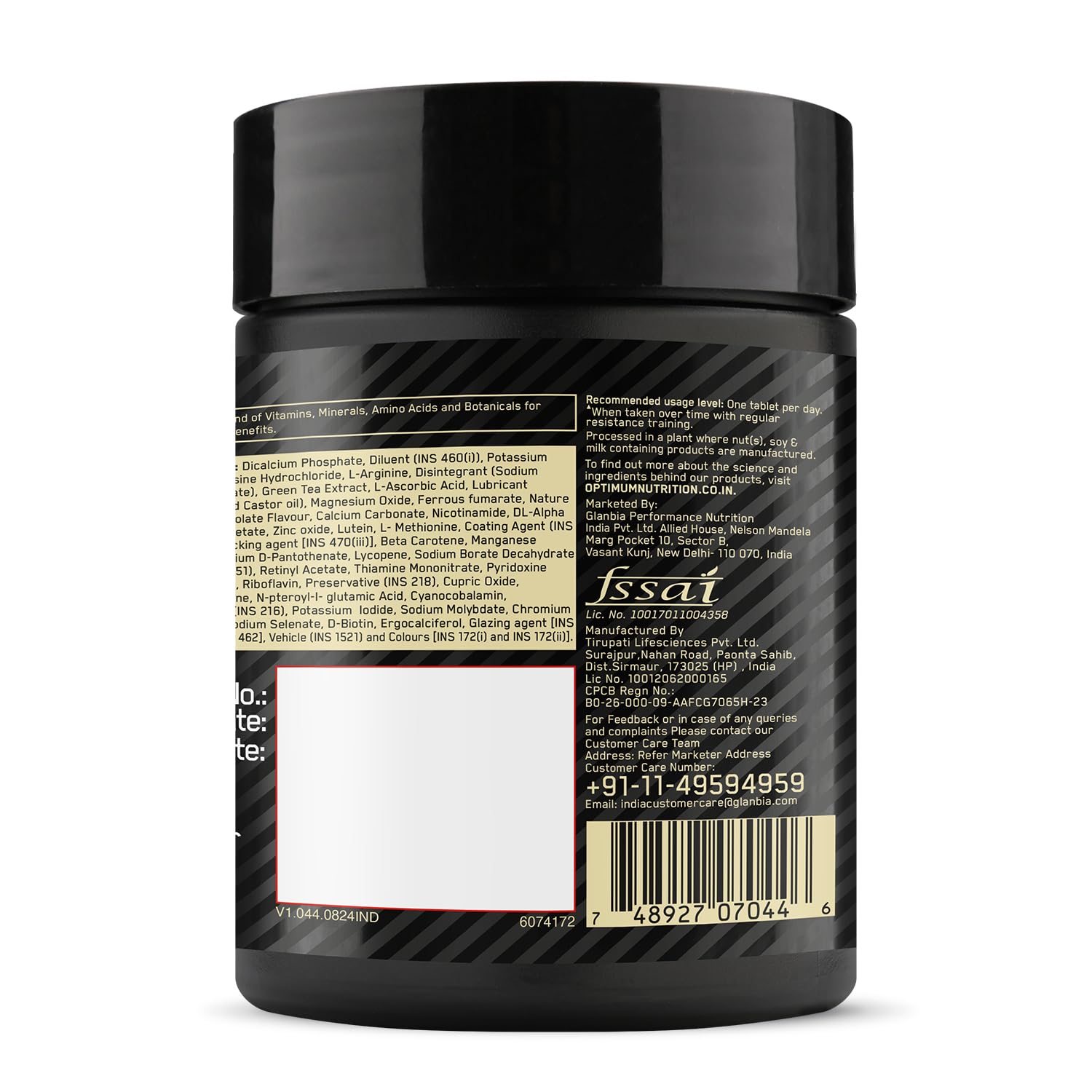 Optimum Nutrition Multivitamin For Men