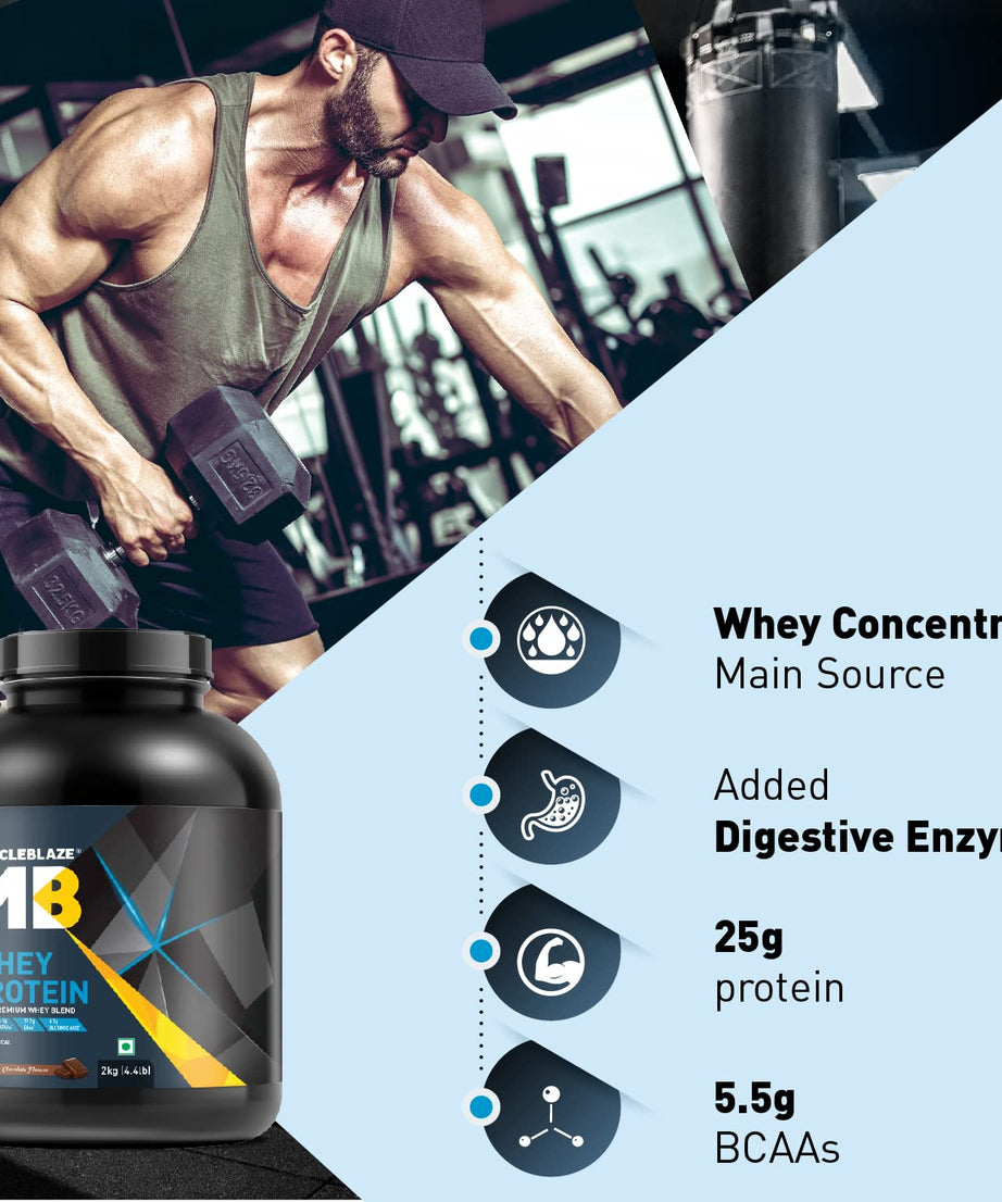 MuscleBlaze Whey Protein 2kg