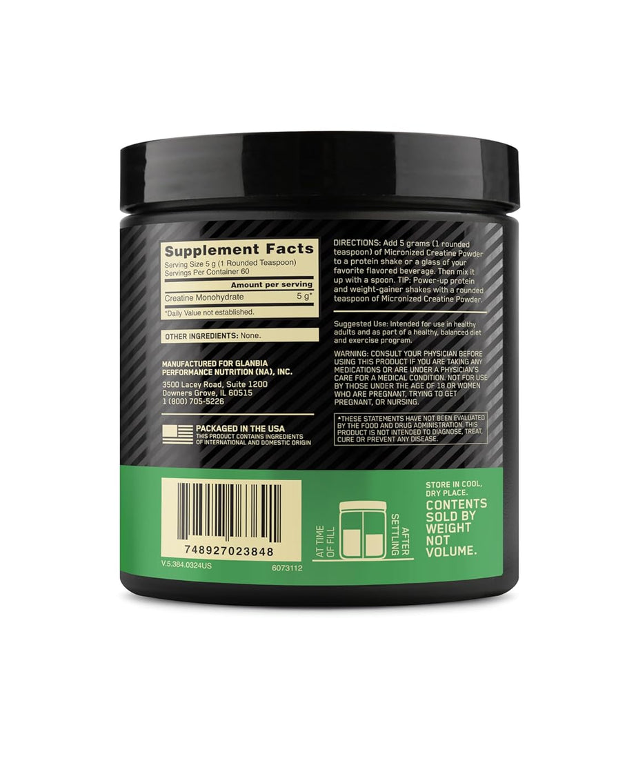 Optimum Nutrition Micronised Creatine 250g