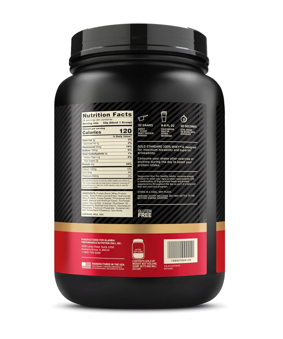 Optimum Nutrition Gold Standard 100% Whey 907g