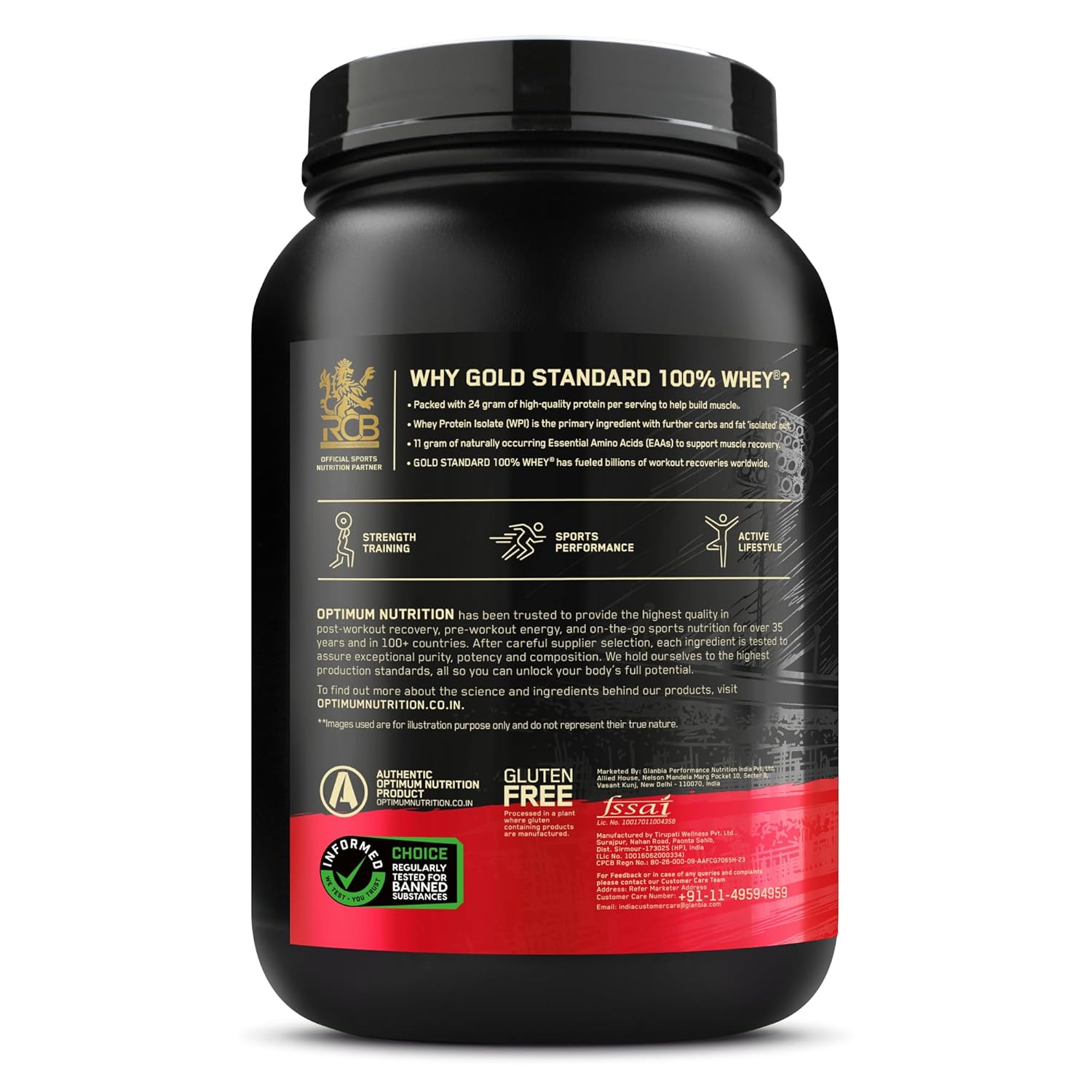 Optimum Nutrition Gold Standard 100% Whey 907g