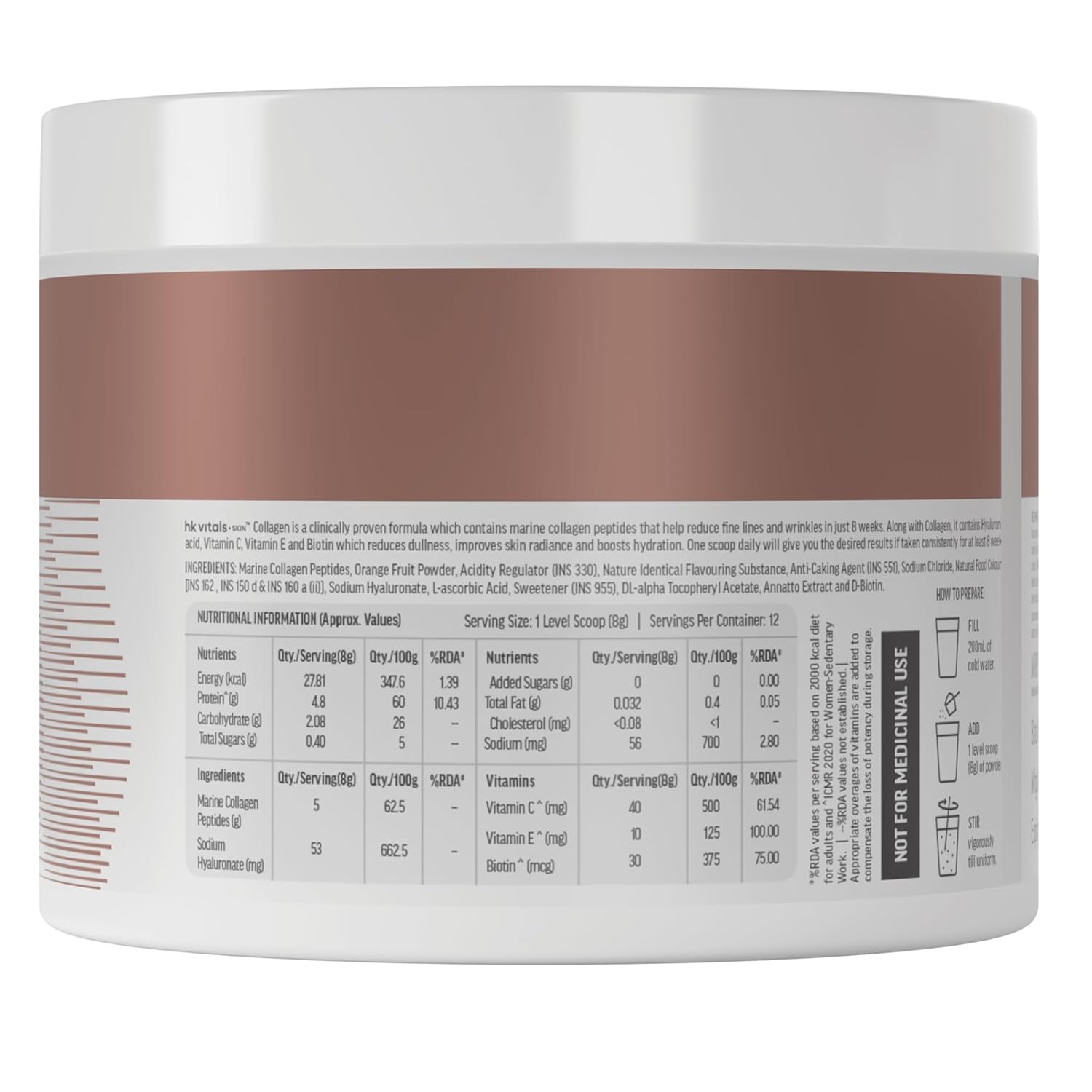 HK Vitals Skin Radiance Collagen 100g