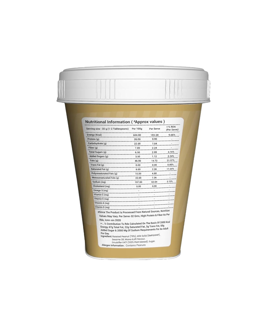 The Organic Cosmos Kulfi Blast Peanut Butter 1kg