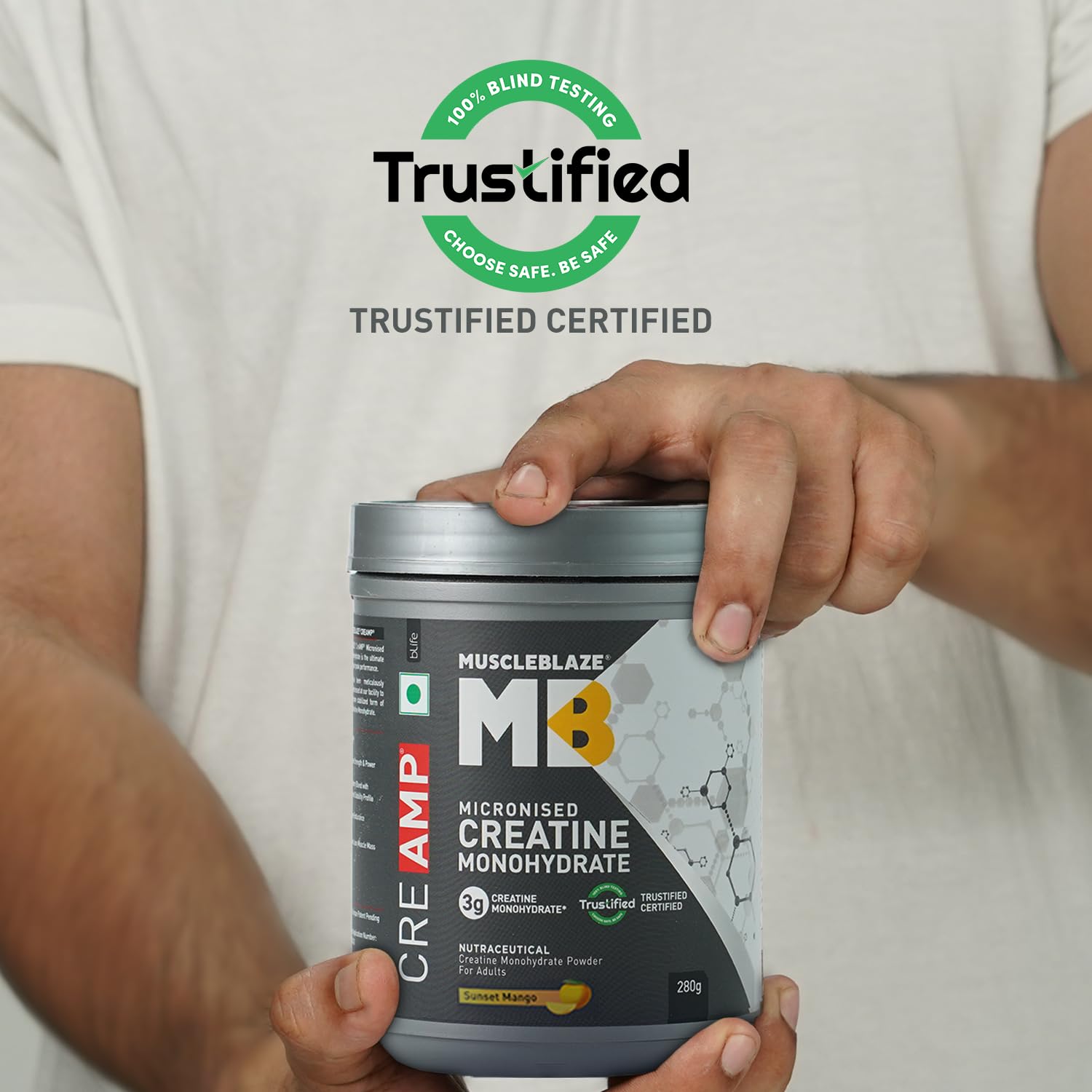 MuscleBlaze Creamp 280g