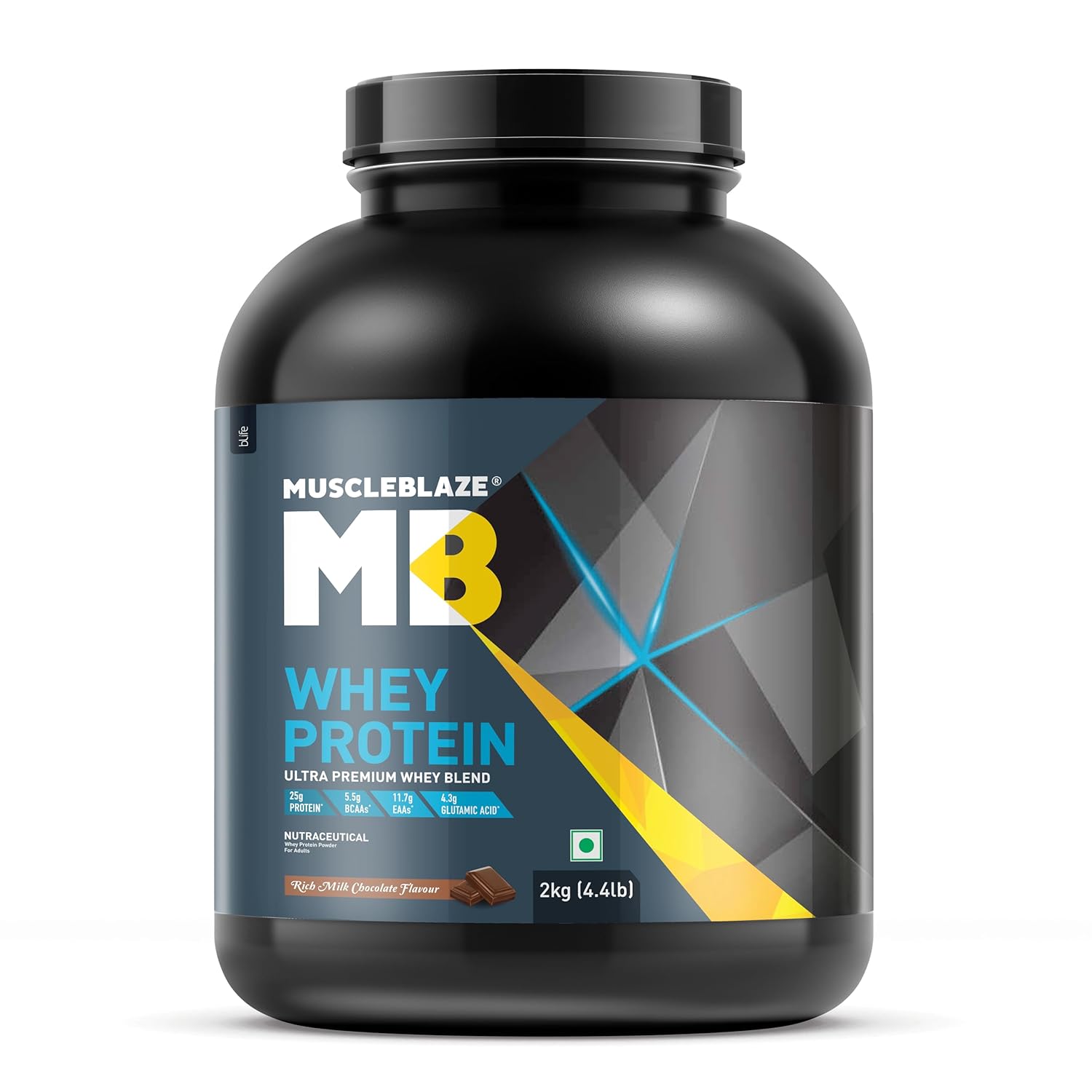 MuscleBlaze Whey Protein 2kg