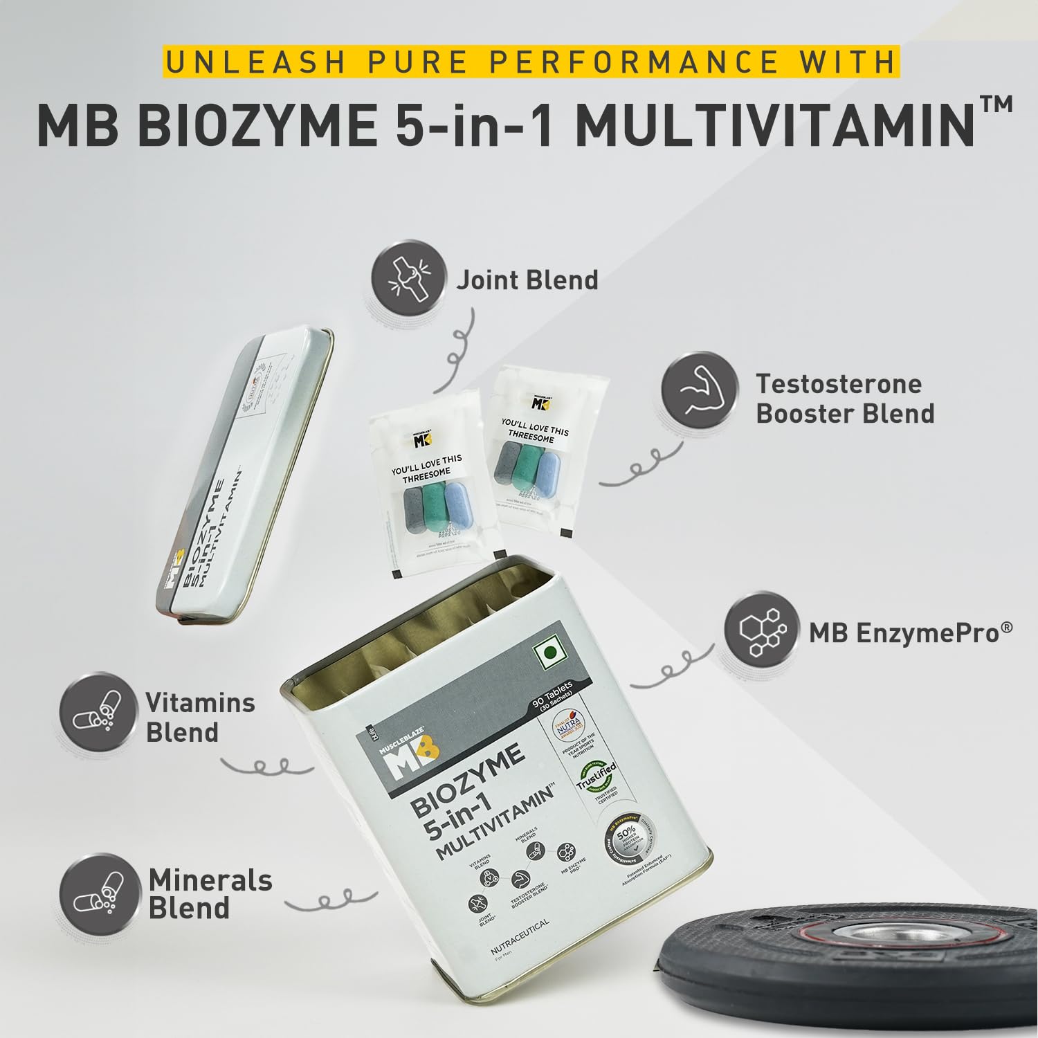 MuscleBlaze Biozyme Daily Multi Vitamin
