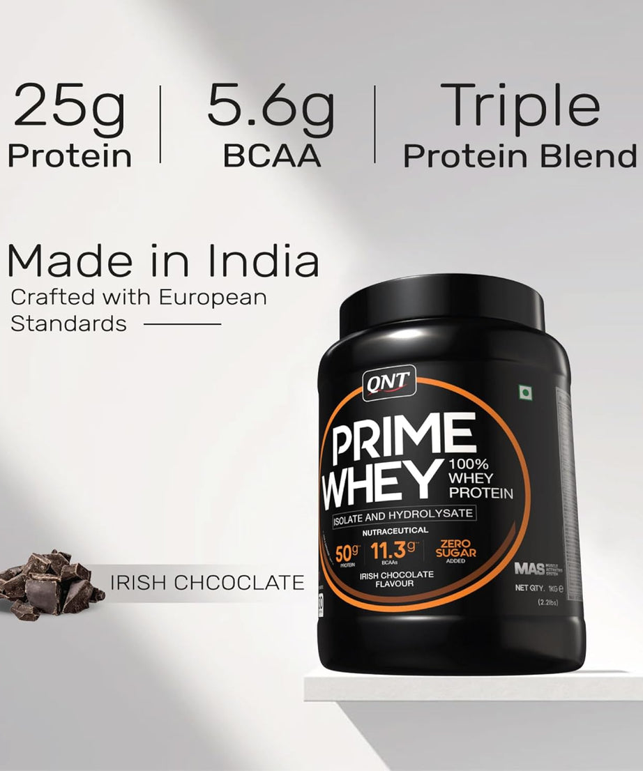 QNT Prime Whey Isolate & Hydrosylate 1kg