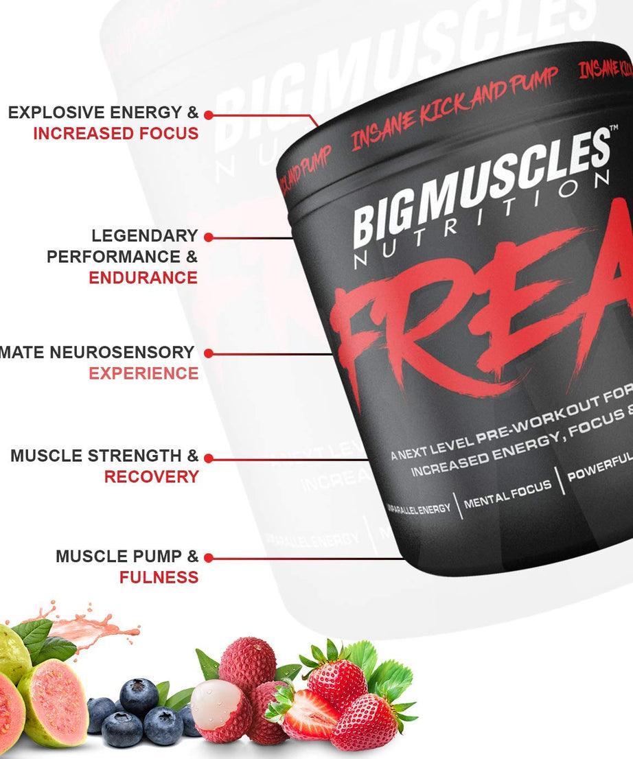 Bigmuscles Freak Preworkout 180g