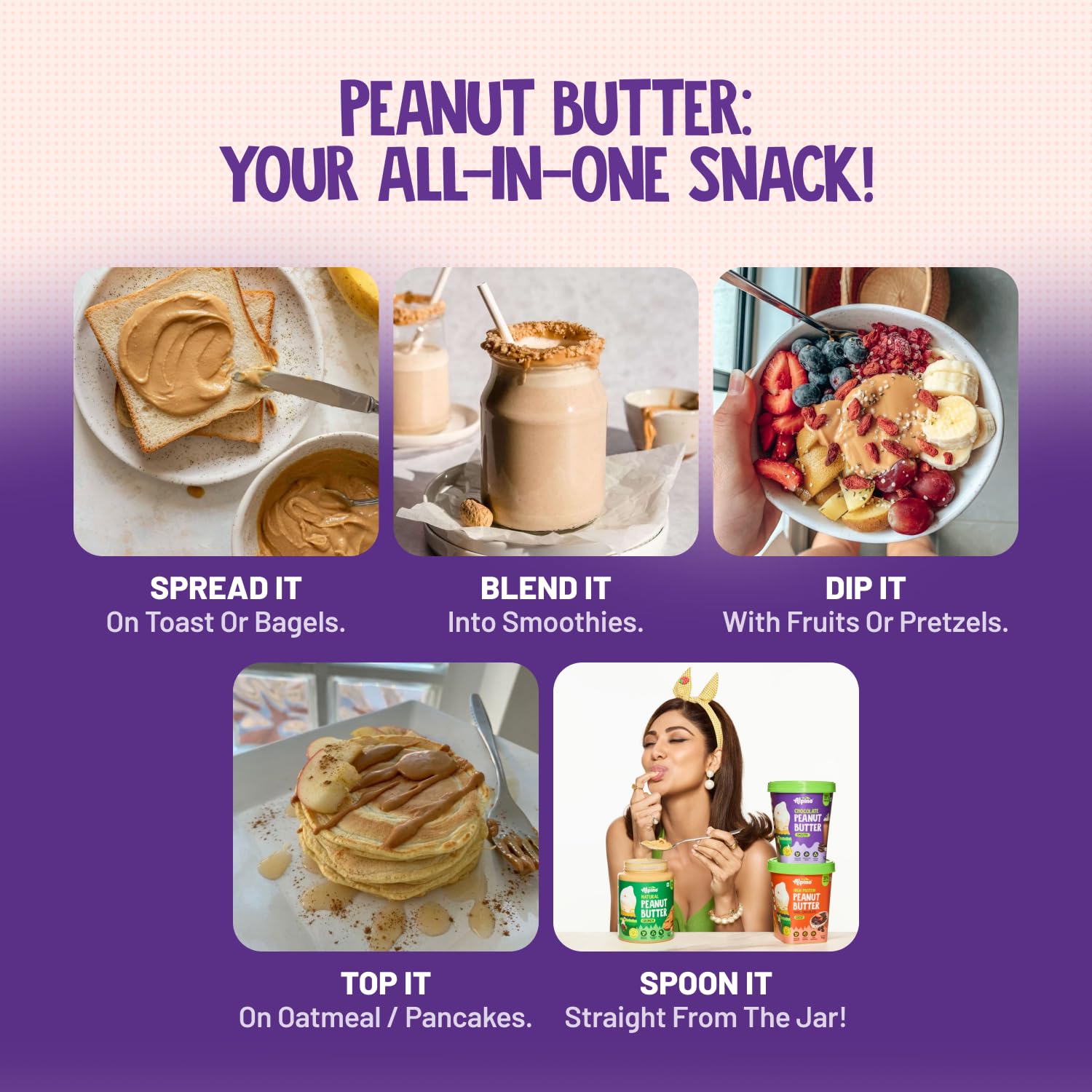 Alpino Chocolate Peanut Butter 1kg