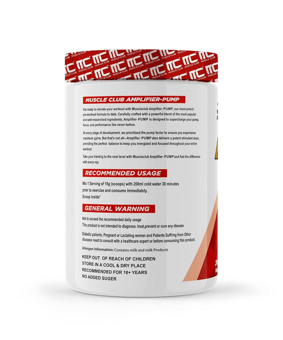 Muscle club Amplifier Pre workout 300g