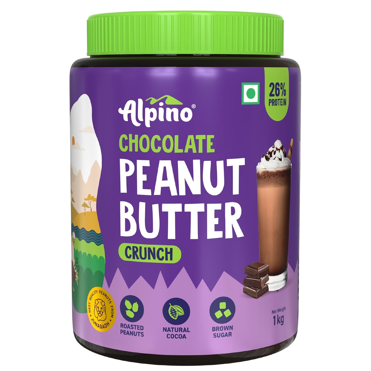 Alpino Chocolate Peanut Butter 1kg