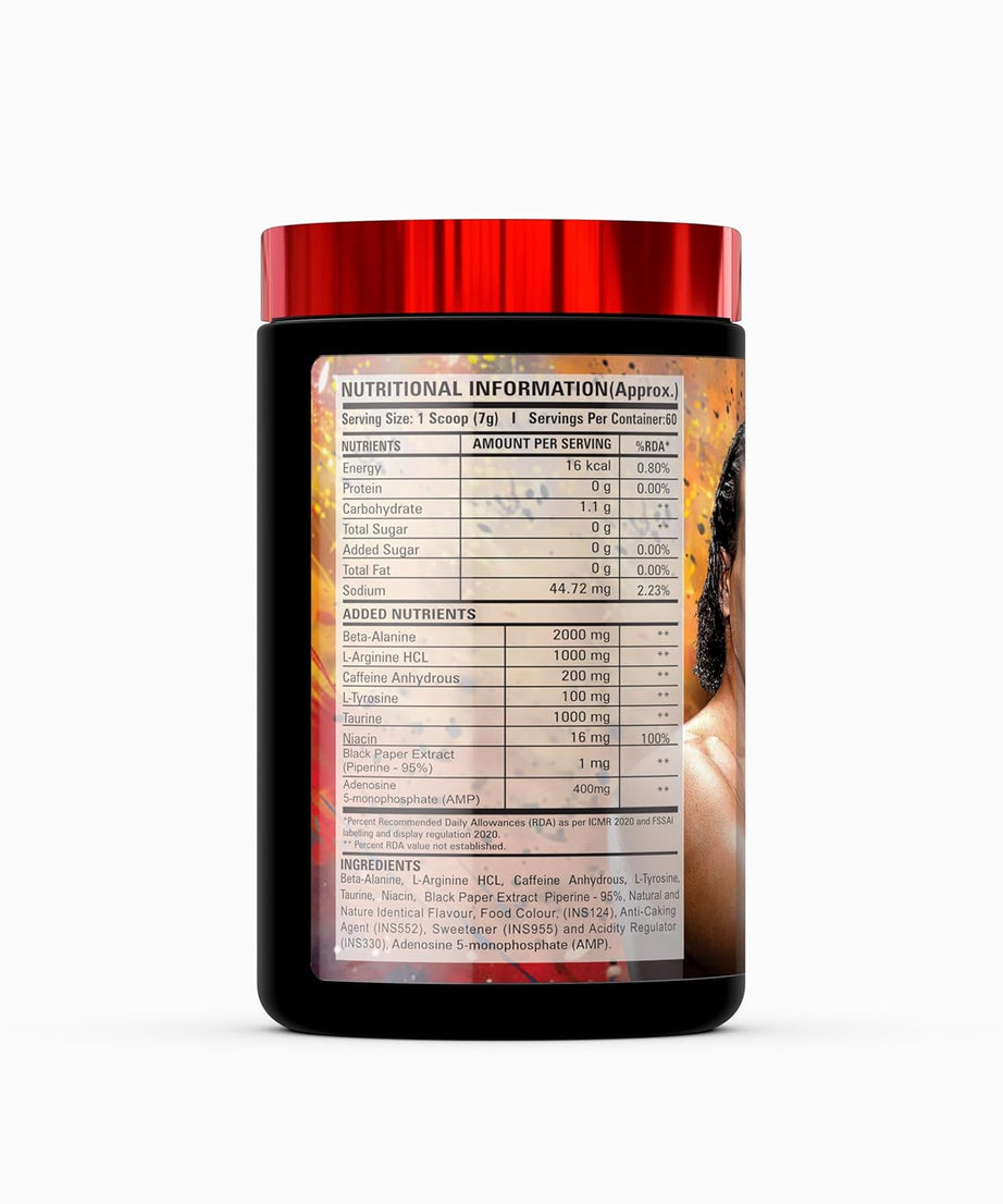 MuscleClub RingMan Preworkout 60servings