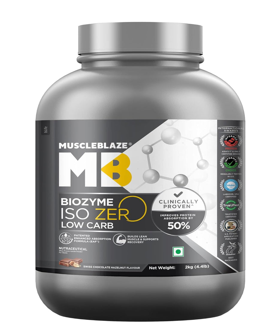 Muscleblaze Biozyme Iso Zero Low Carb 2kg