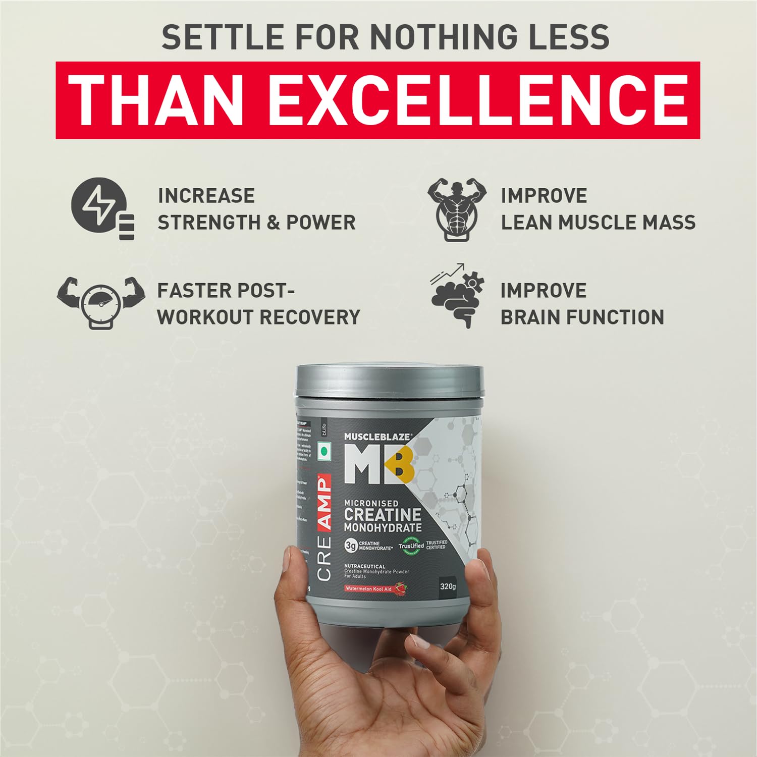 MuscleBlaze Creamp 280g