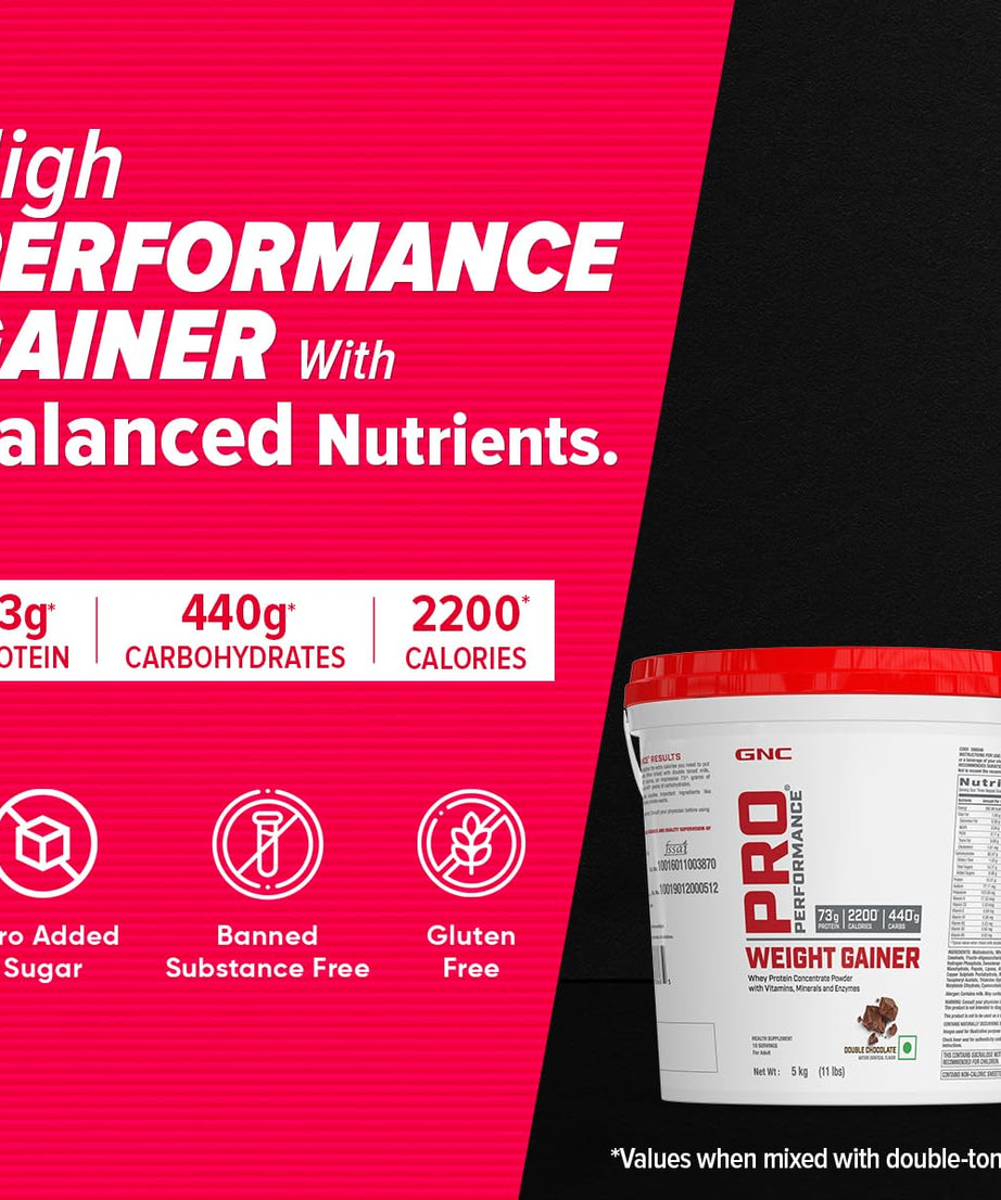 GNC Pro Performance Weight Gainer 5kg