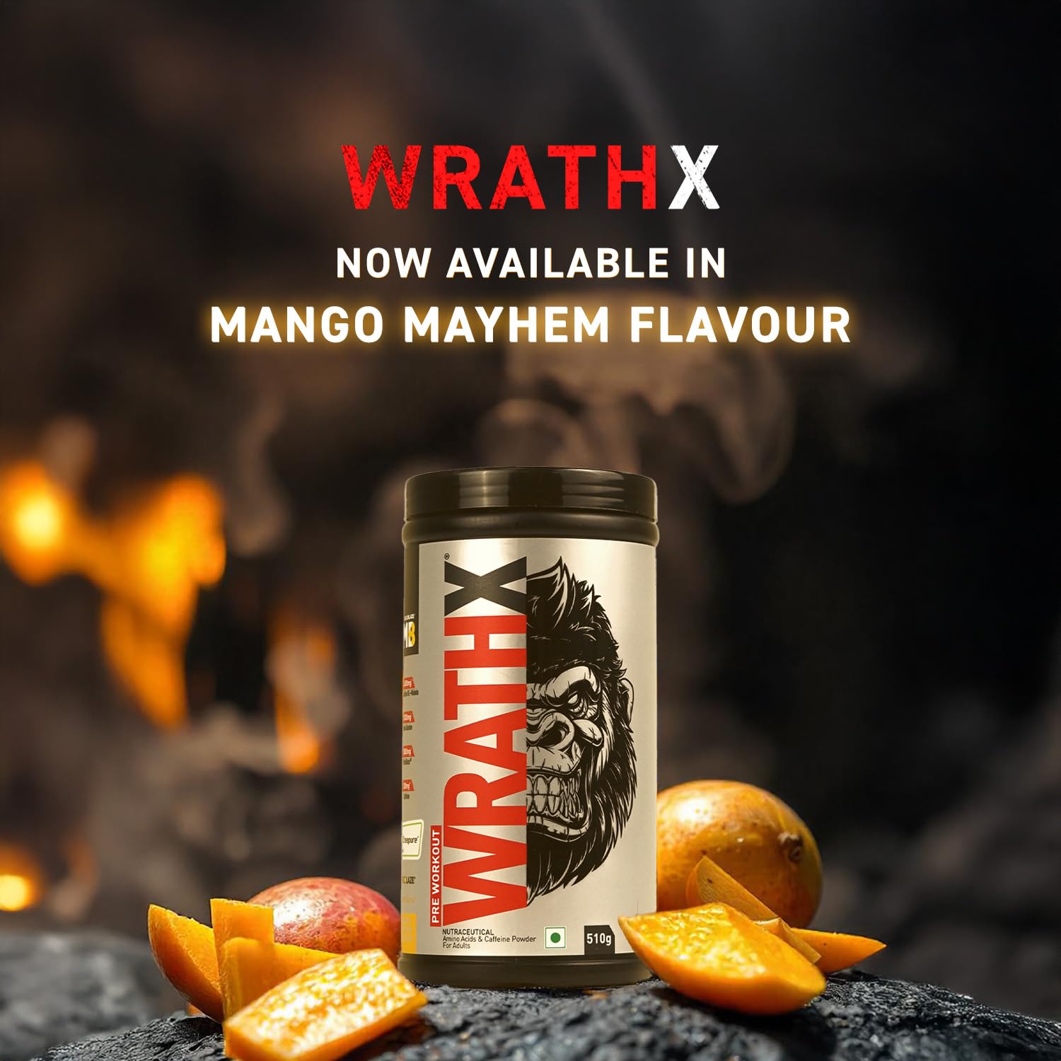 Muscleblaze Wrathx Pre workout 510g