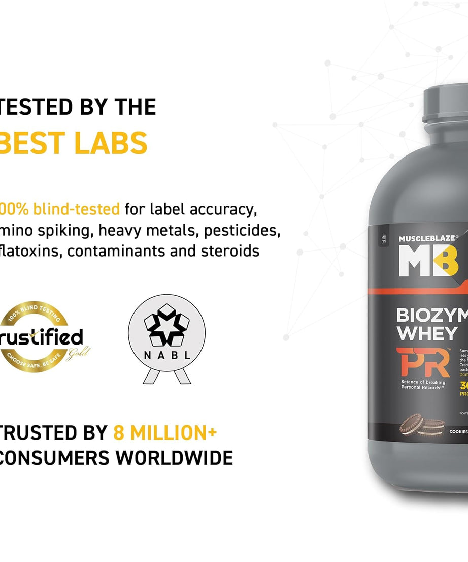 MuscleBlaze Biozyme Whey PR 2kg