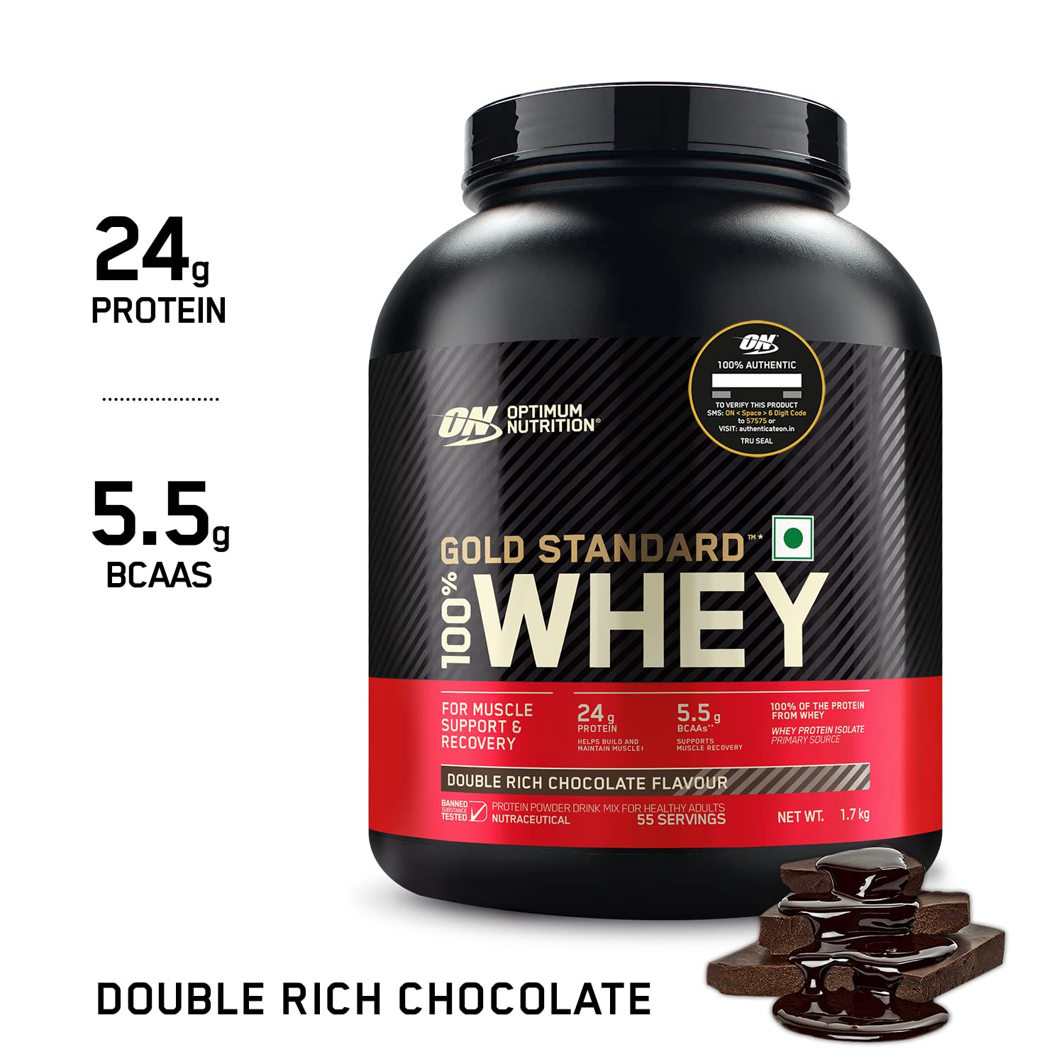 Optimum Nutrition Gold Standard 100% Whey 1.7kg