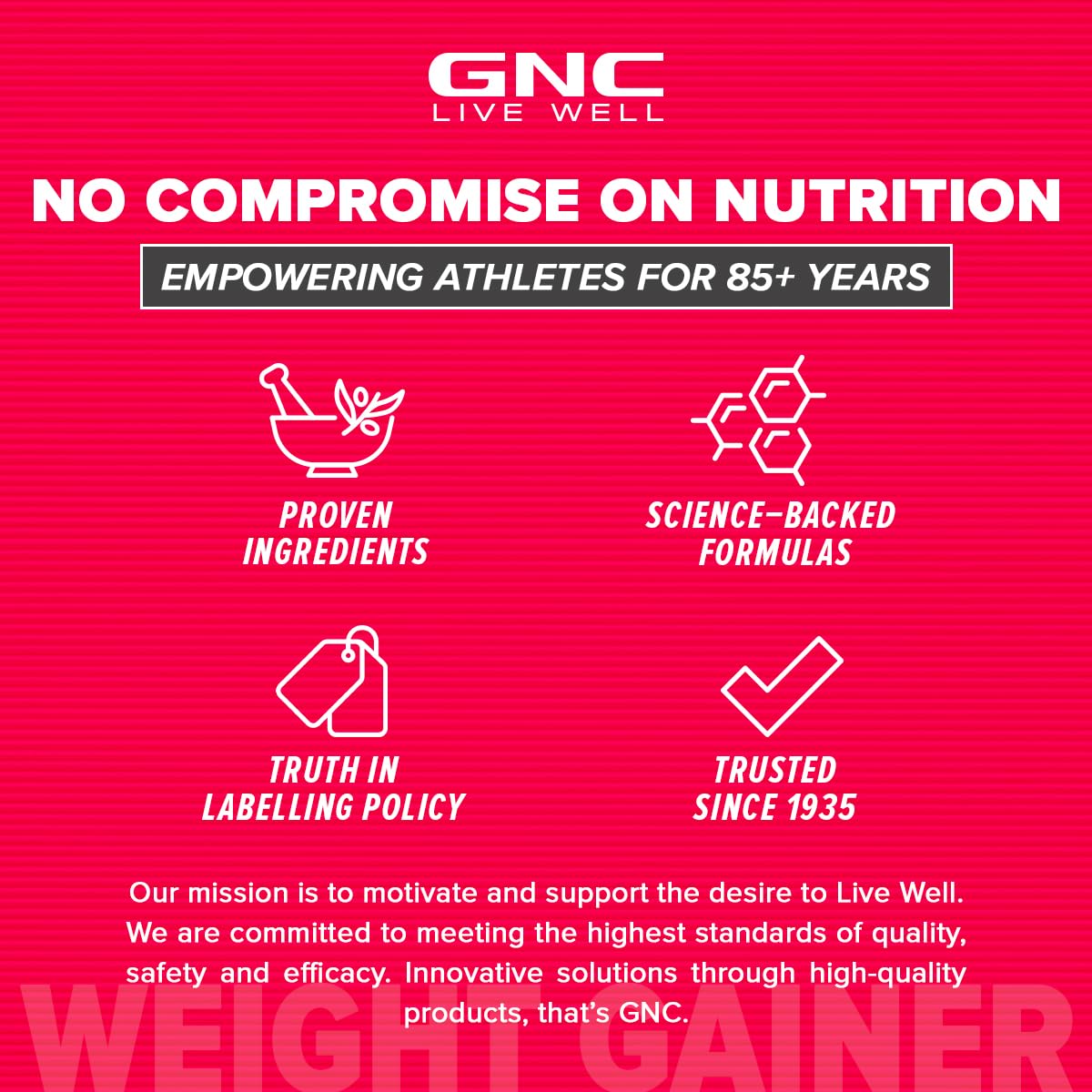 GNC Pro Performance Weight Gainer 5kg