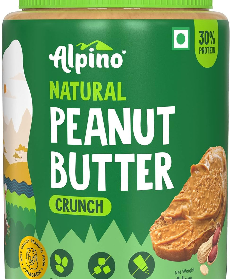 Alpino Natural Peanut Butter Crunch 1kg