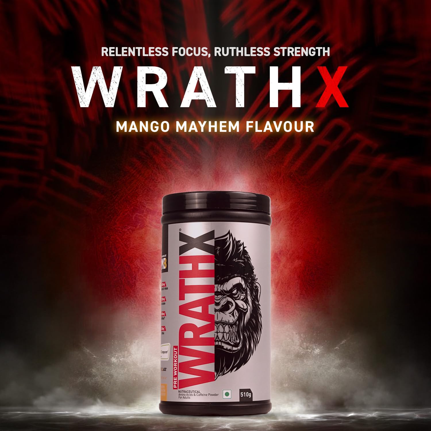 Muscleblaze Wrathx Pre workout 510g
