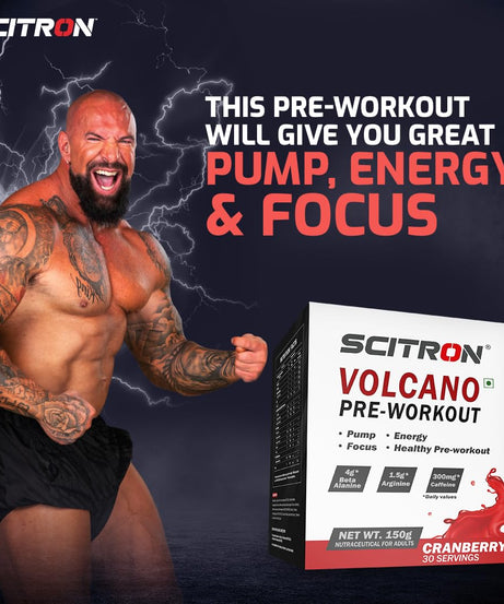 Scitron Volcano Pre Workout 150g