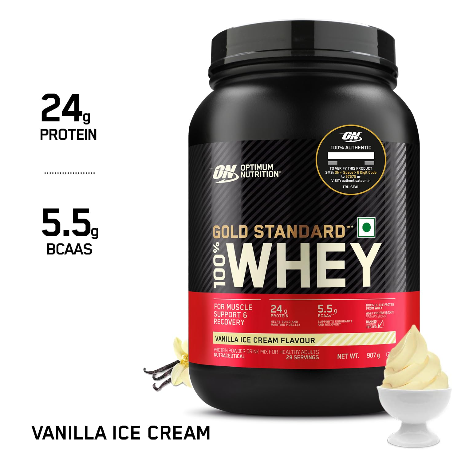 Optimum Nutrition Gold Standard 100% Whey 907g