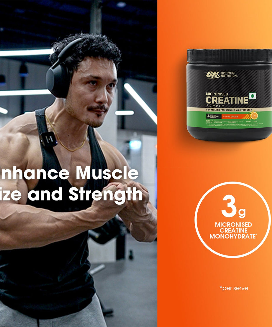 Optimum Nutrition Micronised Creatine Citrus 250g
