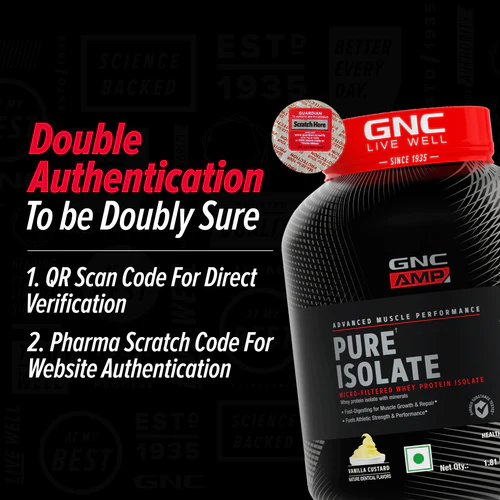 GNC AMP Advanced Muscle Performance Pure Isolate 1.81kg