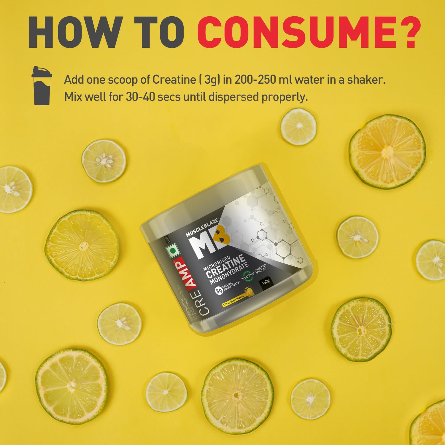 MuscleBlaze Creamp 100g