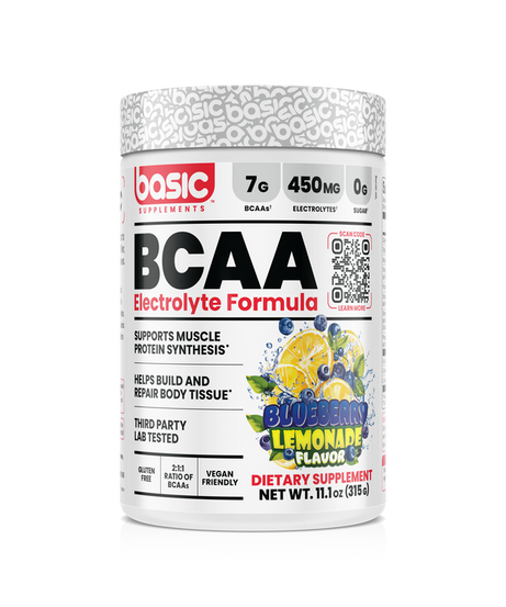 Basic Supplements Bcaa Electrolyte Formula Blueberry 318g