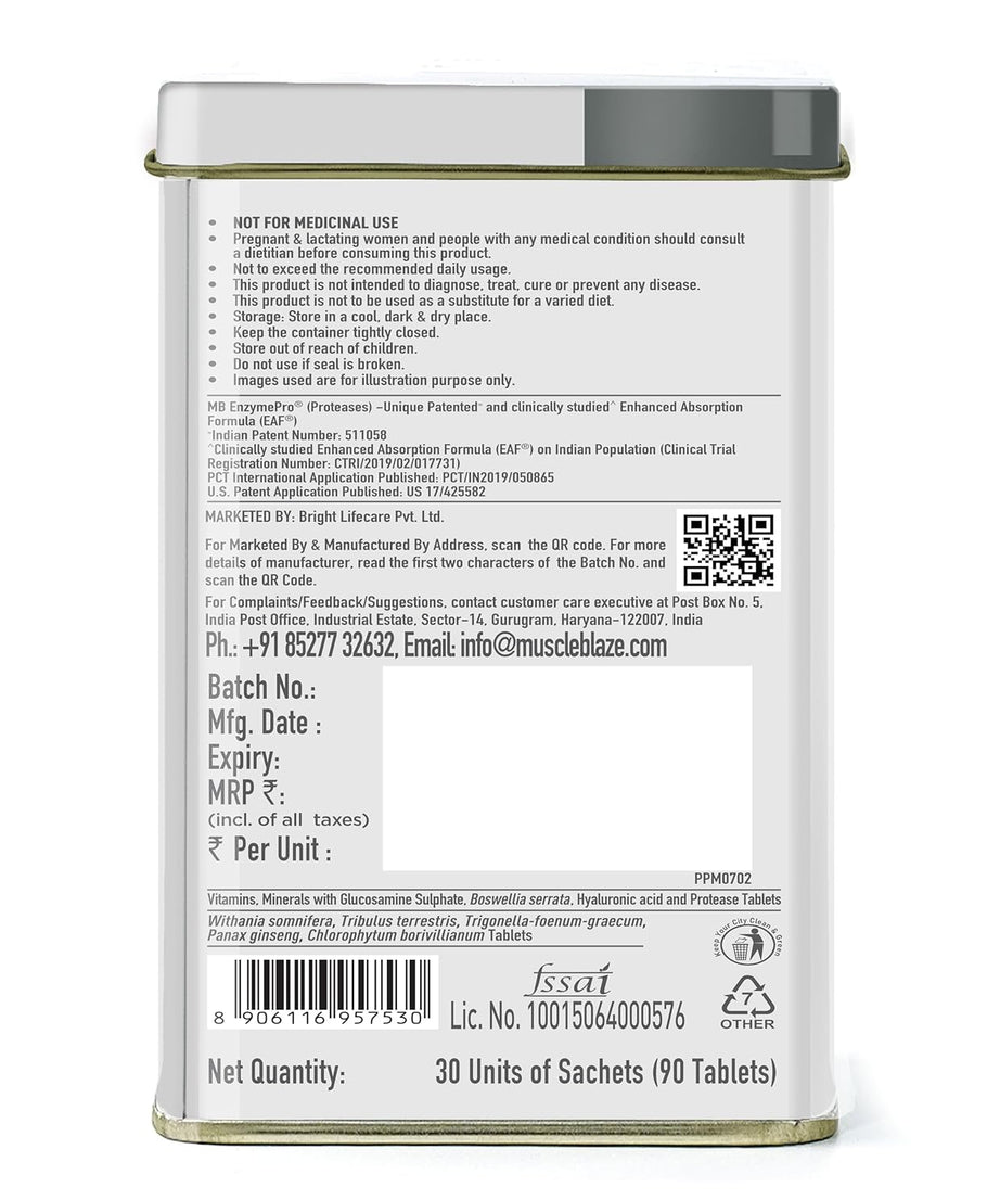MuscleBlaze Biozyme Daily Multi Vitamin