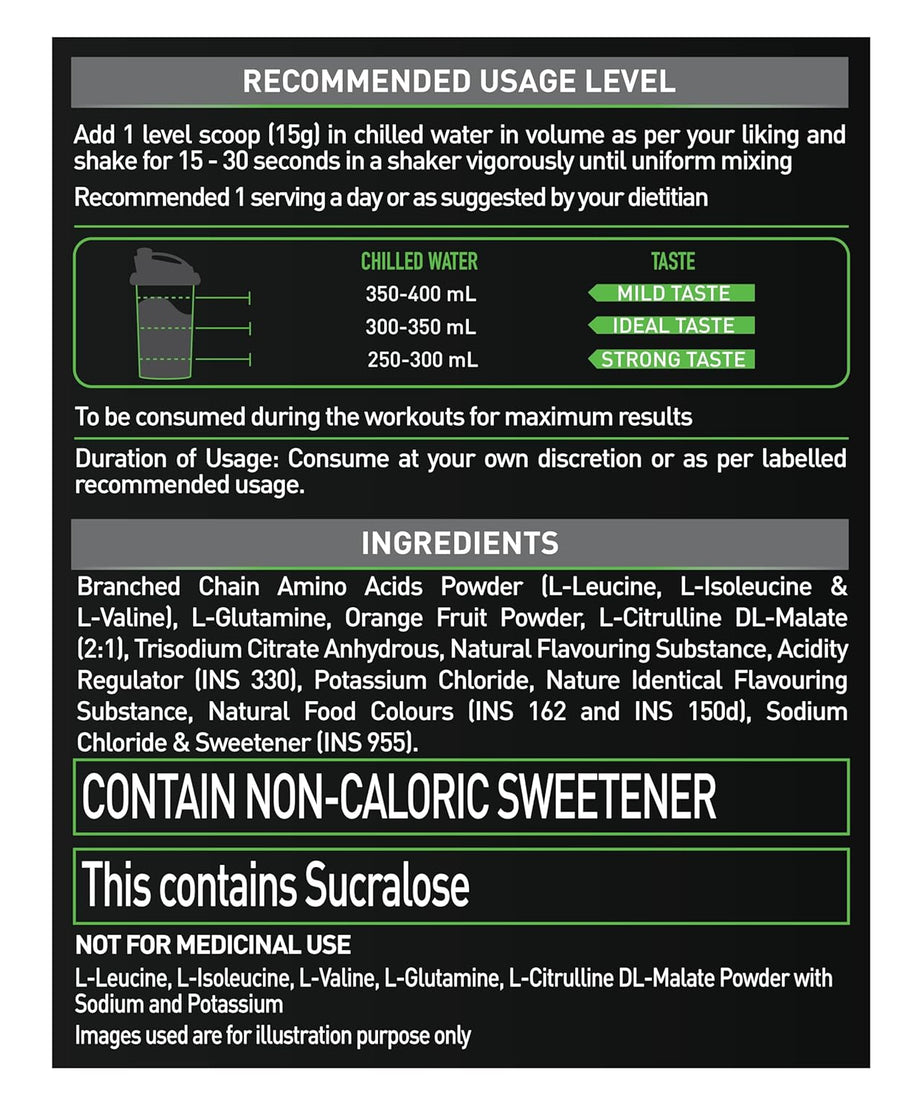 Muscleblaze Bcaa Pro Watermelon Flavour 250g