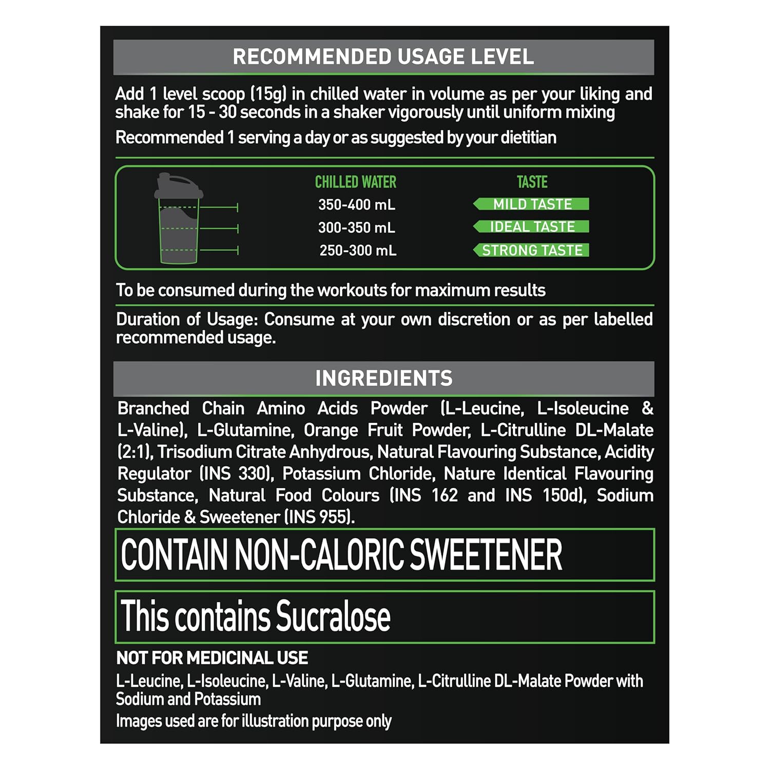 Muscleblaze Bcaa Pro Watermelon Flavour 250g