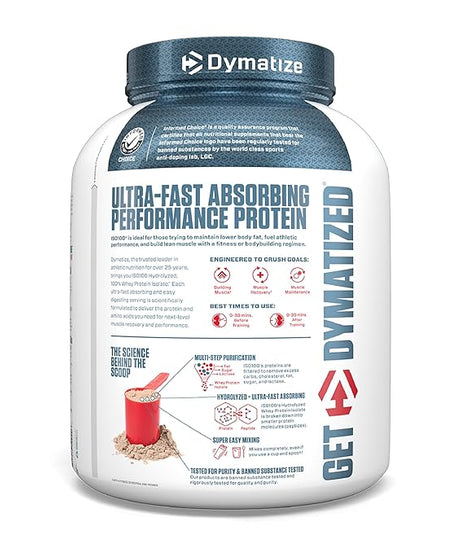 Dymatize Nutrition ISO100 Hydrolyzed Whey Protein Isolate 2.3kg