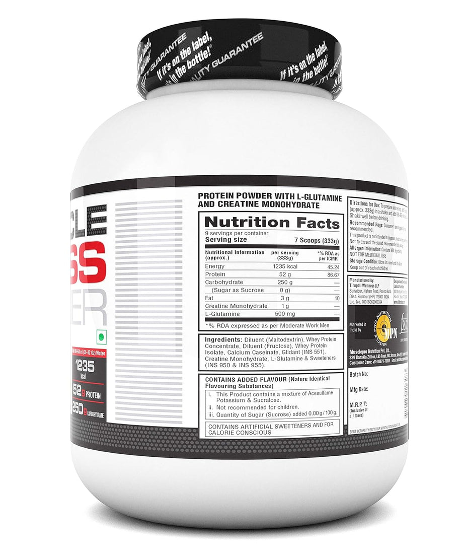 Labrada Muscle Mass Gainer 3kg