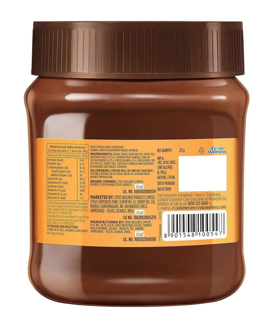 Nutralite Choco Spread Rich In Hazelnuts 275g