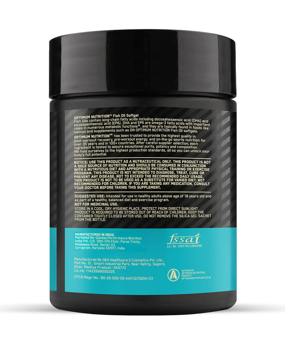 Optimum Nutrition Fish Oil 60softgels