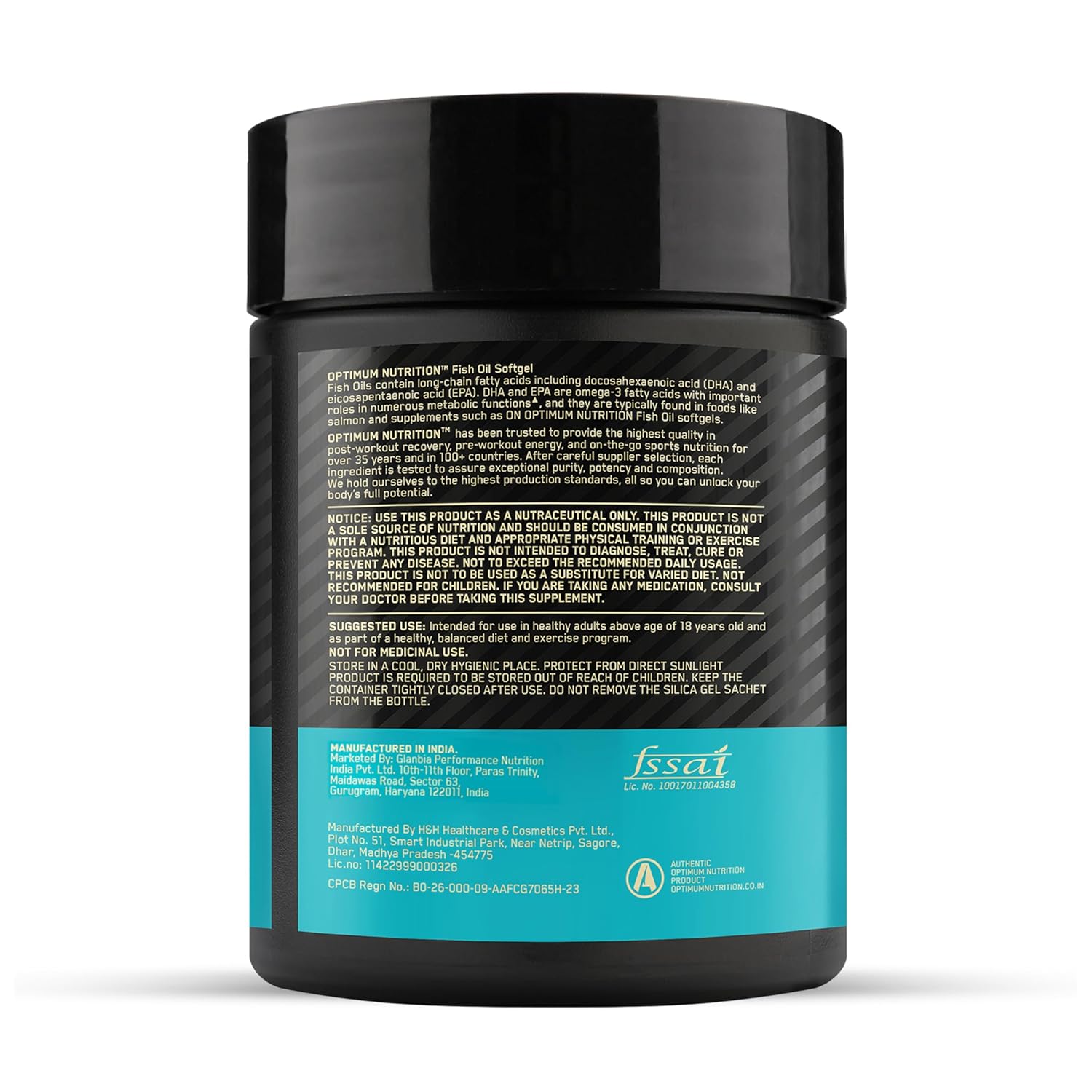 Optimum Nutrition Fish Oil 60softgels